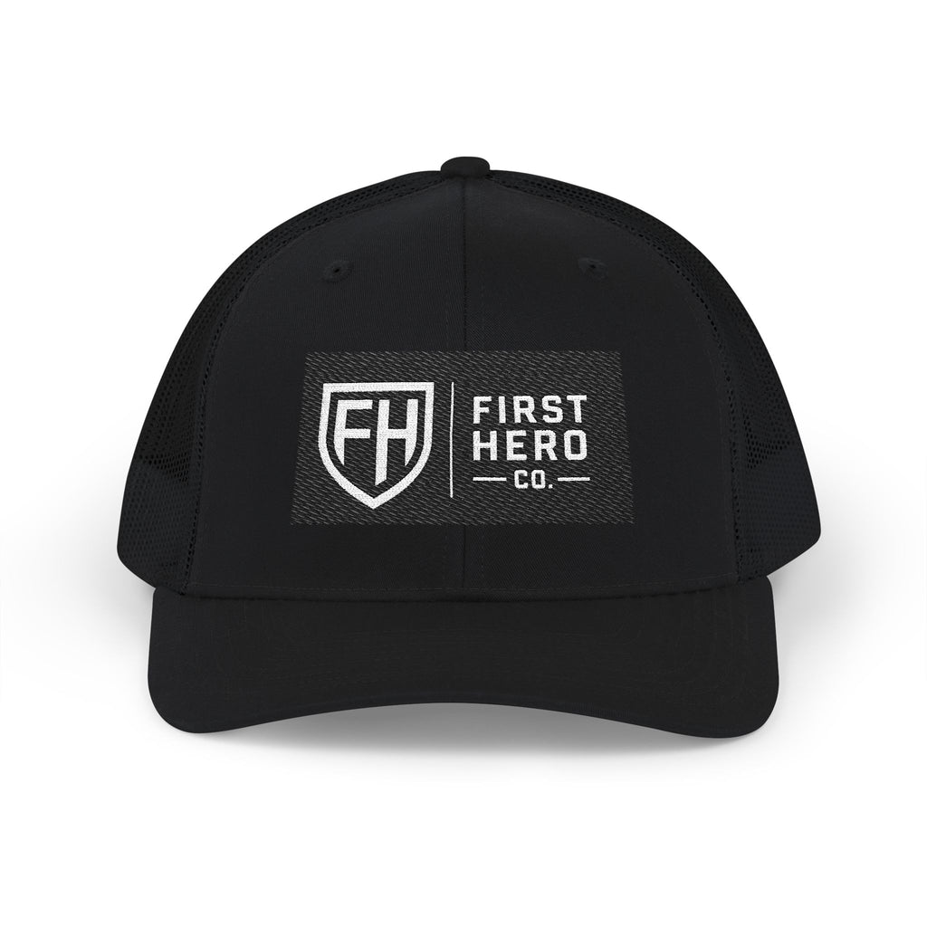 First Hero Co. Embroidered Trucker Cap