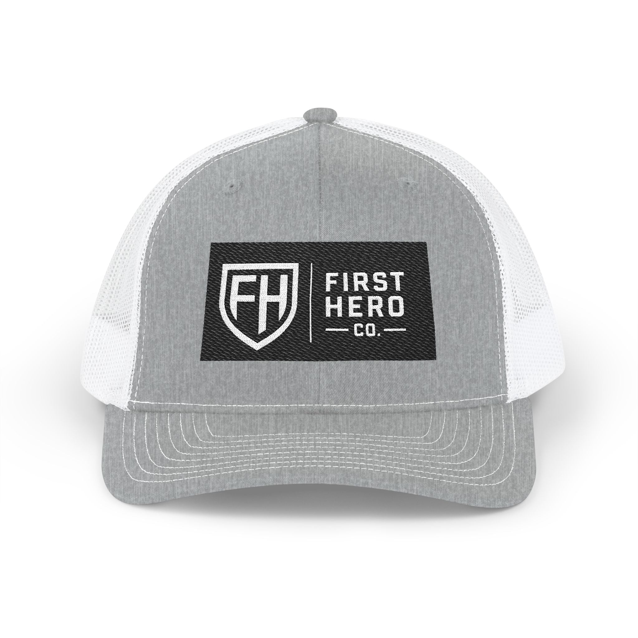 First Hero Co. Embroidered Trucker Cap